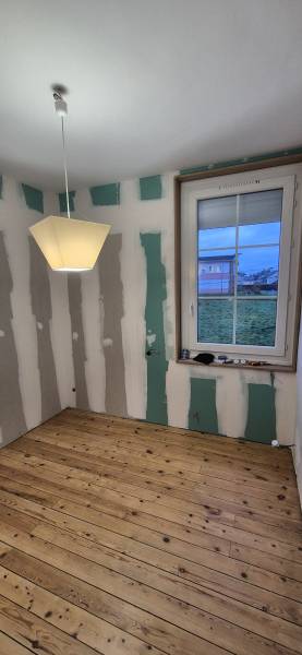 Isolation intérieure en laine de verre avec placo Optima à Fécamp par FBBC